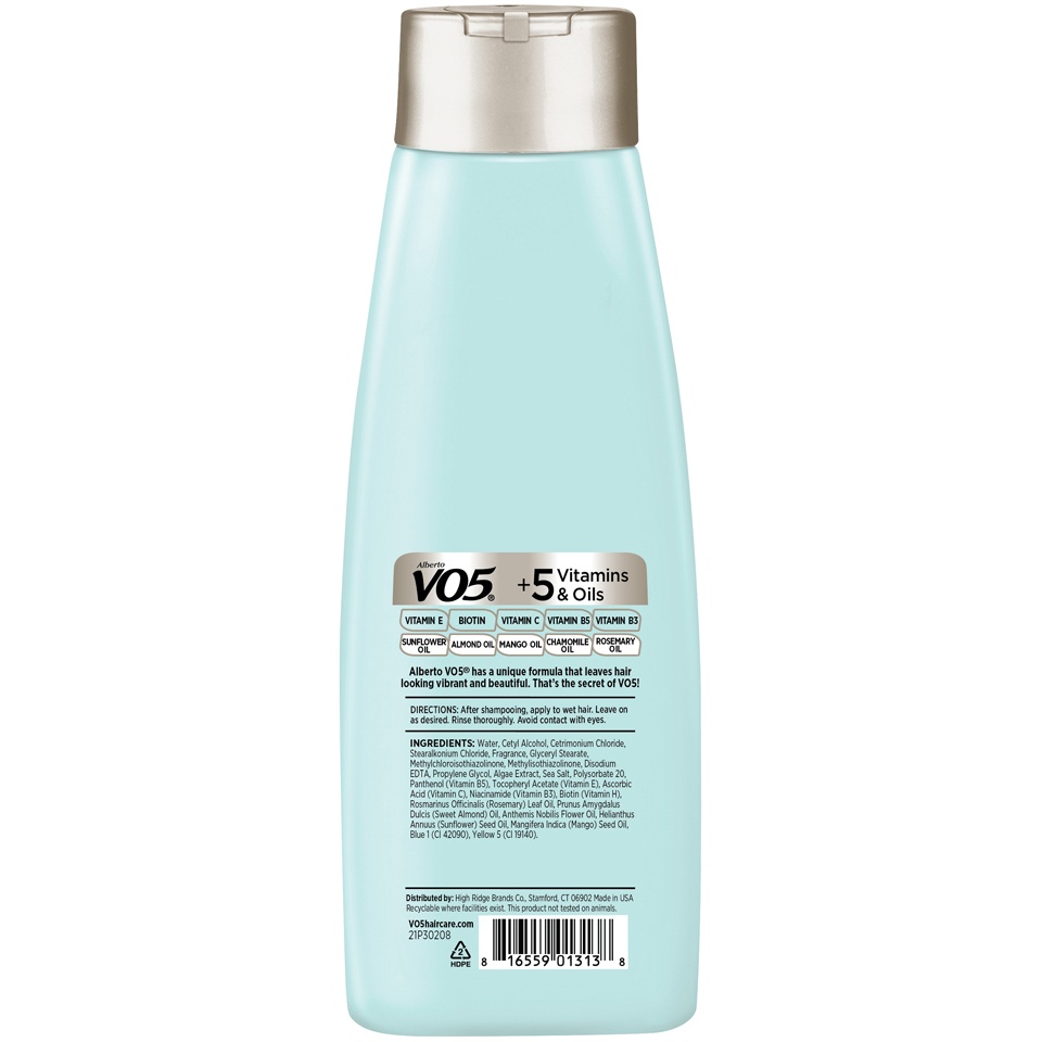 slide 2 of 3, Alberto VO5 Herbal Escapes Ocean Refresh Moisturizing Conditioner, 12.5 fl oz