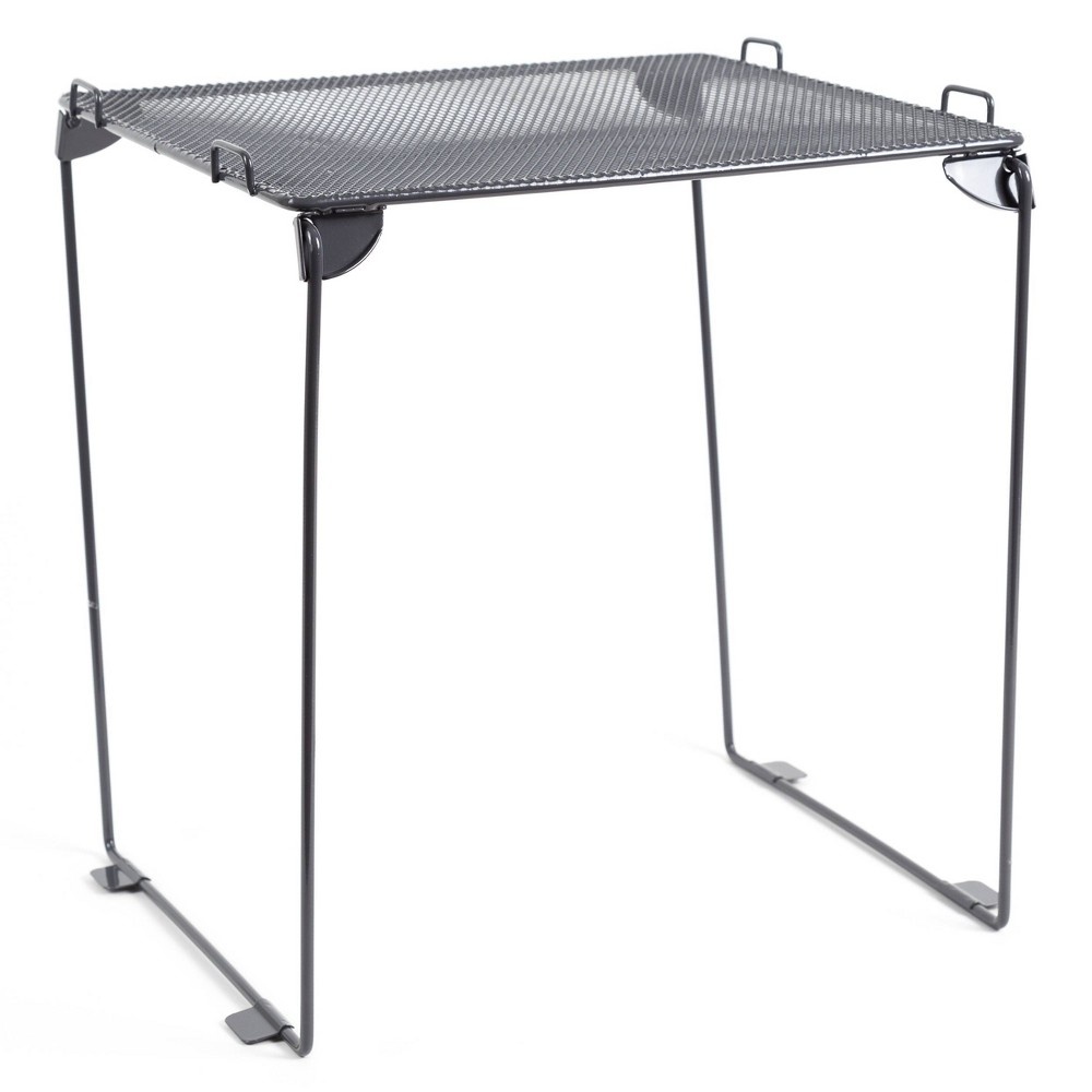 slide 3 of 3, 12" Mesh Locker Shelf - Gray - U Brands, 1 ct