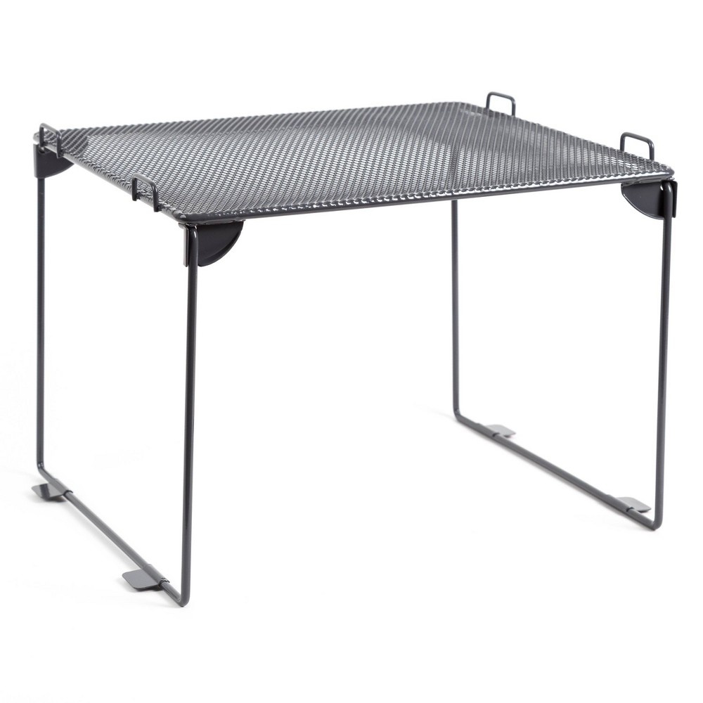 slide 2 of 3, U Brands 8" Mesh Locker Shelf - Gray, 1 ct