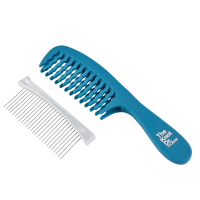 slide 3 of 8, Conair Dry & Detangle Comb & Scrunchie, 1 ct