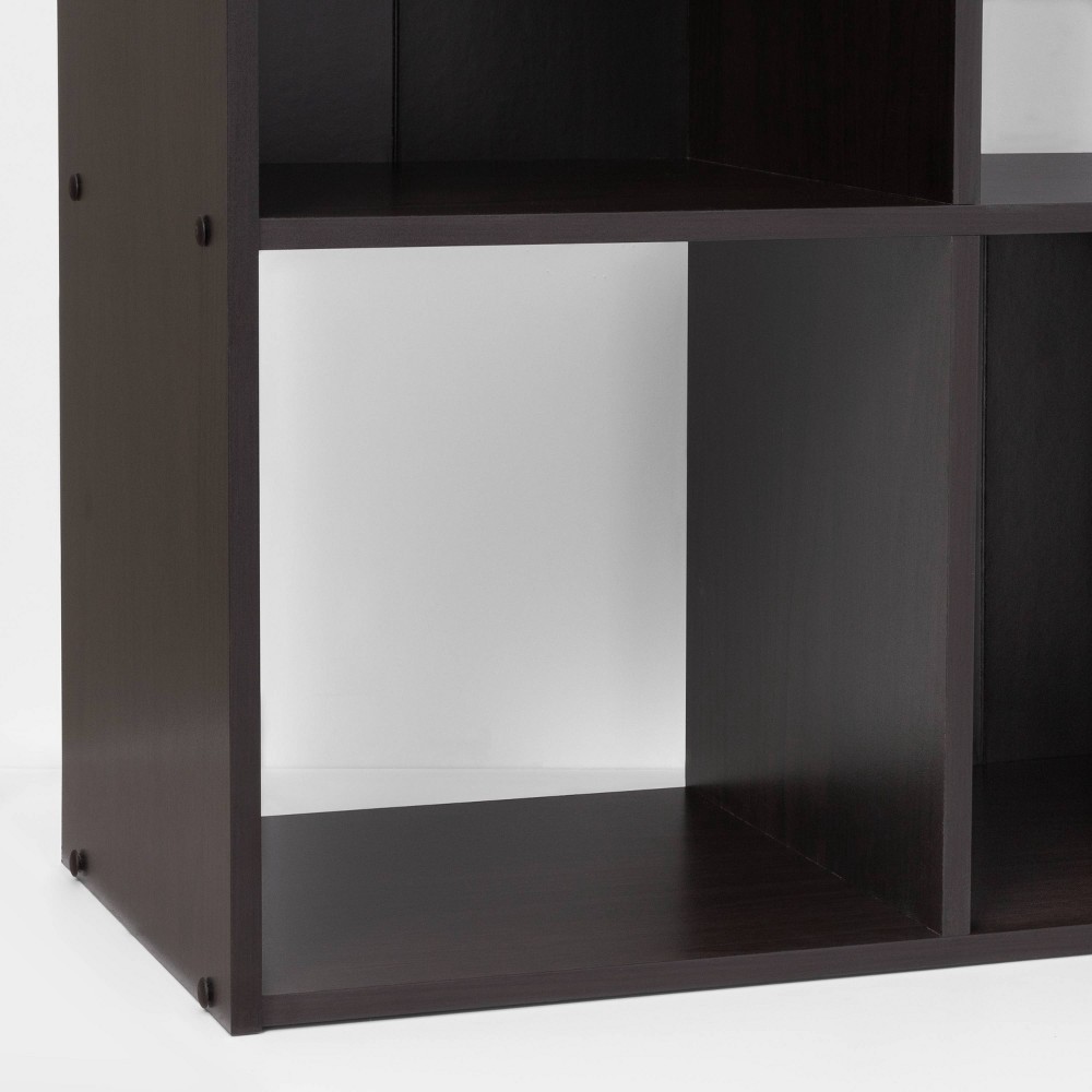 slide 4 of 6, 4 Cube Decorative Bookshelf Brown - Room Essentials, 1 ct