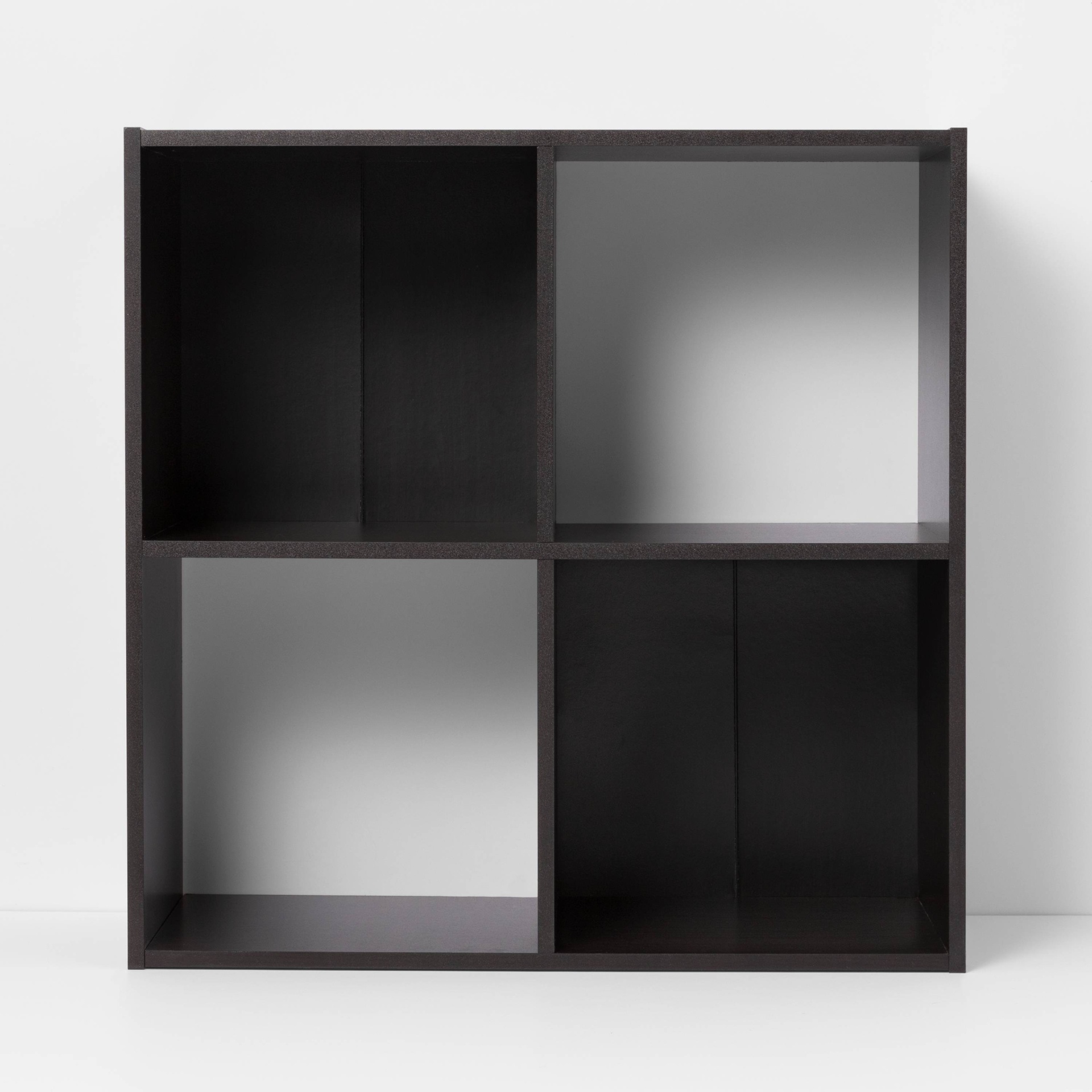 slide 1 of 6, 4 Cube Decorative Bookshelf Brown - Room Essentials, 1 ct