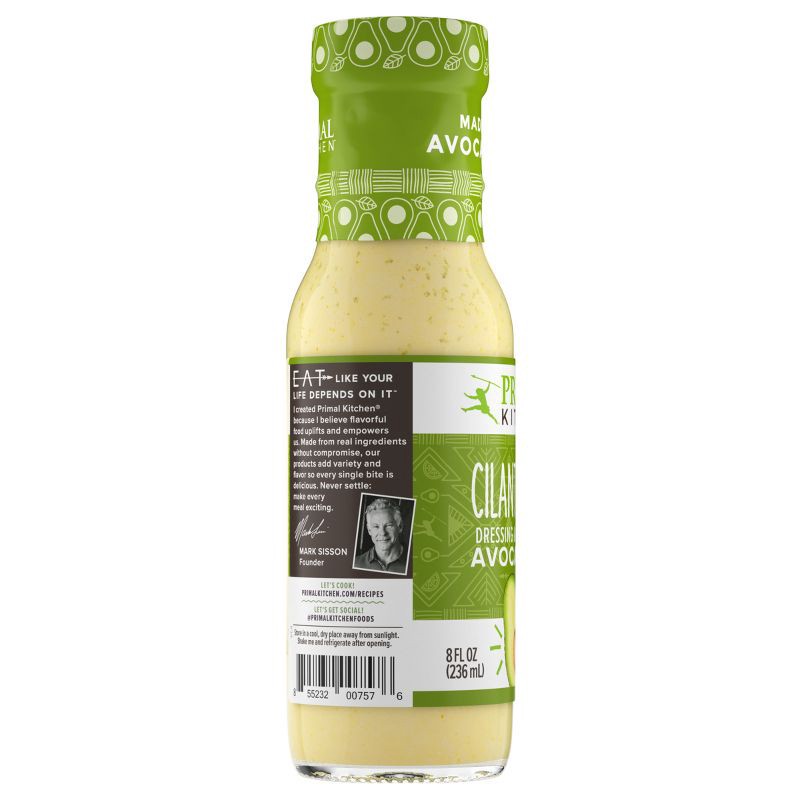 slide 4 of 7, Primal Kitchen Cilantro Lime Dressing - 8 fl oz, 8 fl oz