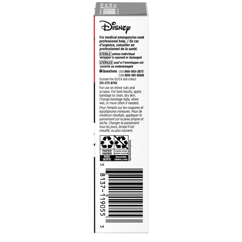 slide 6 of 8, Band-Aid Disney Mickey Mouse Waterproof Bandages - 15ct, 15 ct