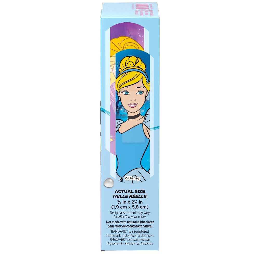 slide 4 of 8, Band-Aid Disney Princess Waterproof Bandages - 15ct, 15 ct