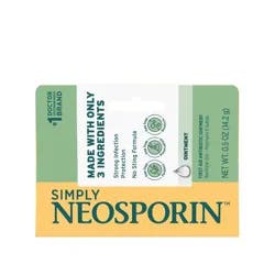 Neosporin Simply Formula Ointment - 0.5oz
