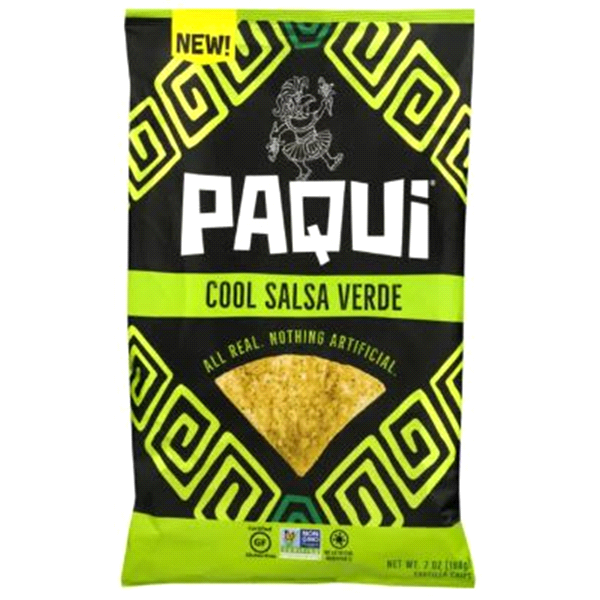 slide 1 of 1, Paqui Chips Very Verde Good, 2 oz