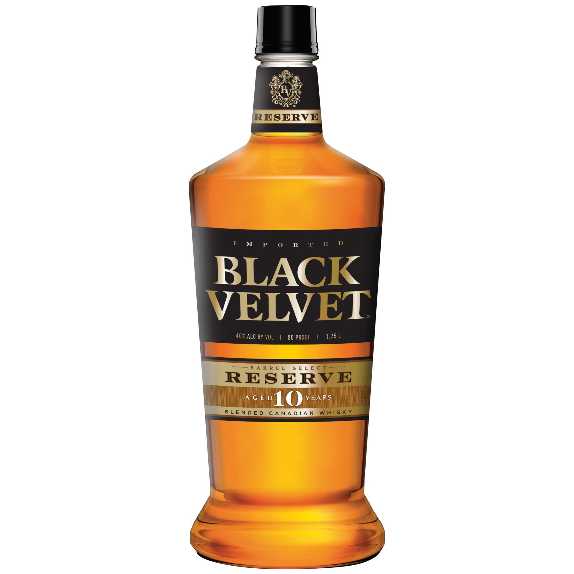 slide 1 of 3, Black Velvet Reserve Canadian Whisky, 1.75 liter