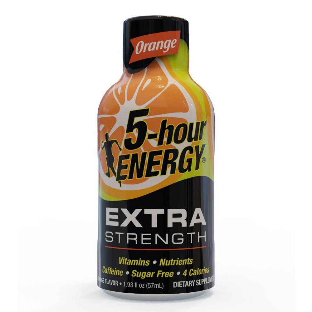 slide 4 of 4, 5-hour ENERGY Orange Extra Strength Shot, 6 ct; 1.93 fl oz