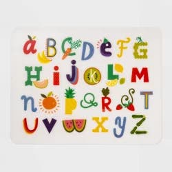 18" x 14" Plastic Alphabet Placemat - Pillowfort