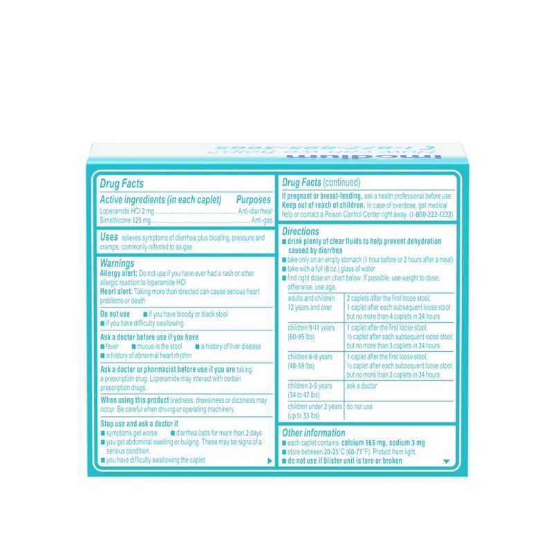 slide 2 of 8, Imodium Multi-Symptom Relief Caplets - 24ct, 24 ct