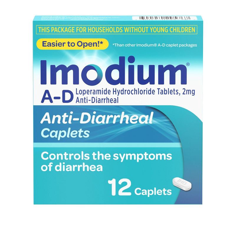 slide 1 of 8, Imodium A-D Caplets - 12ct, 12 ct