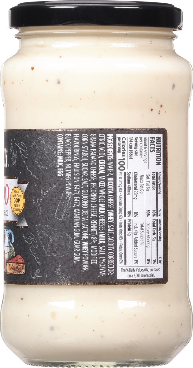 slide 9 of 9, Botticelli Alfredo Premium White Pasta Sauce 14.5 oz, 14.5 oz