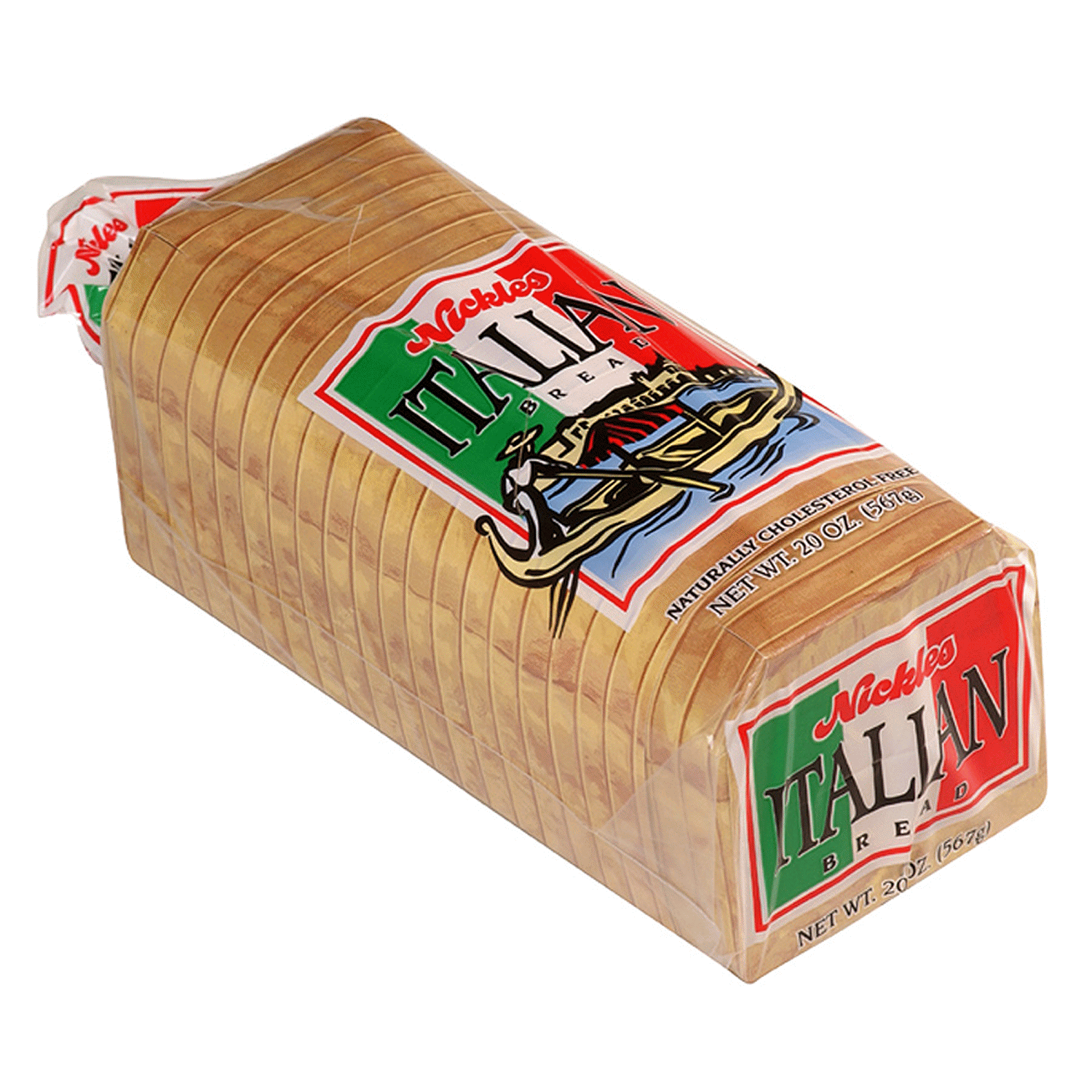 slide 1 of 1, Nickles Bakery Nickles Italian Bread, 20 oz