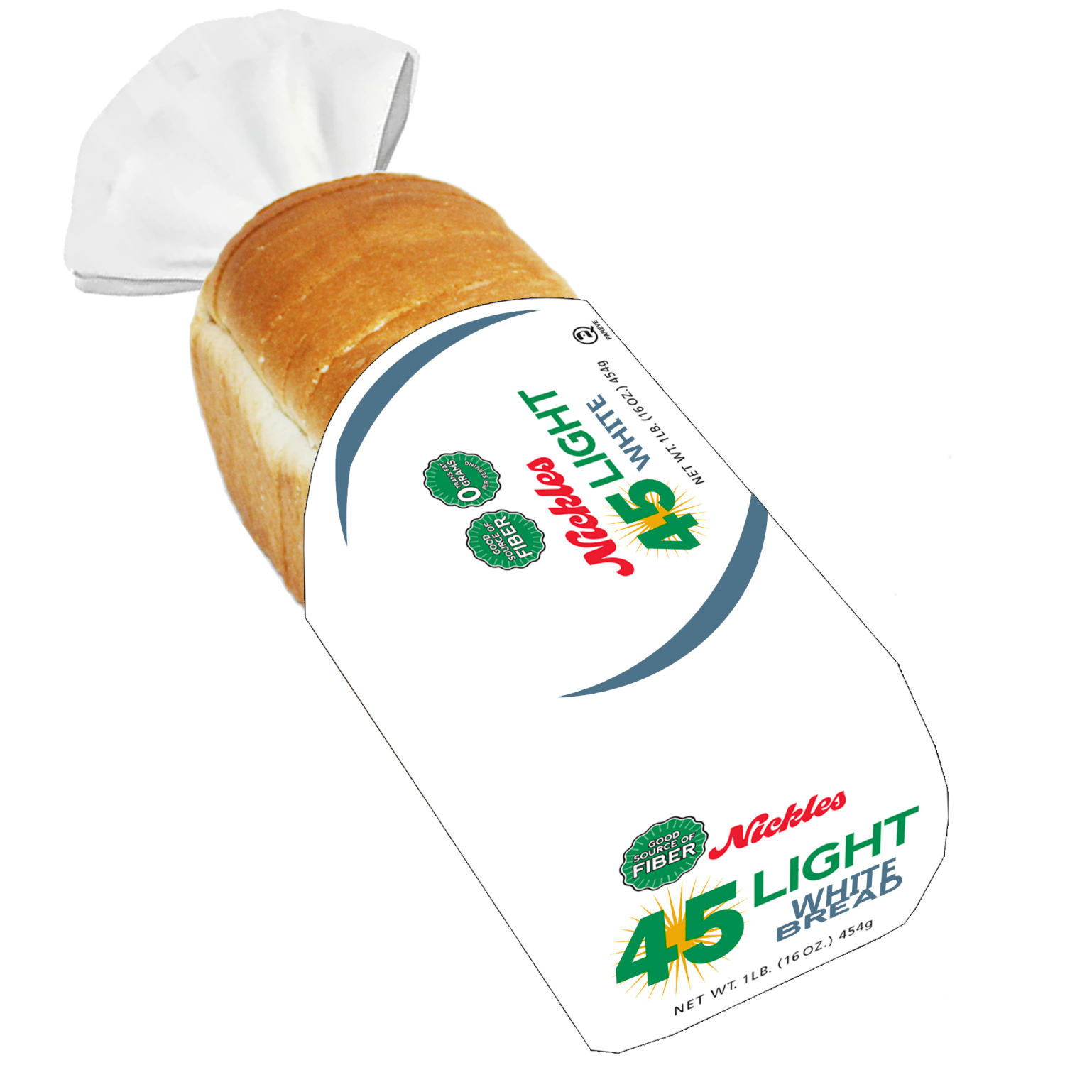slide 4 of 5, Nickles Bakery Light White Bread, 16 oz