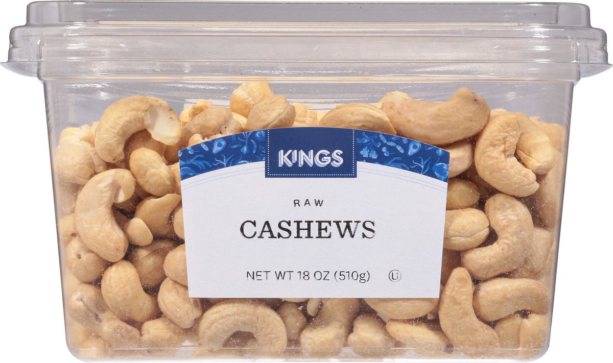 slide 4 of 13, Kn Cashews Raw, 18 oz