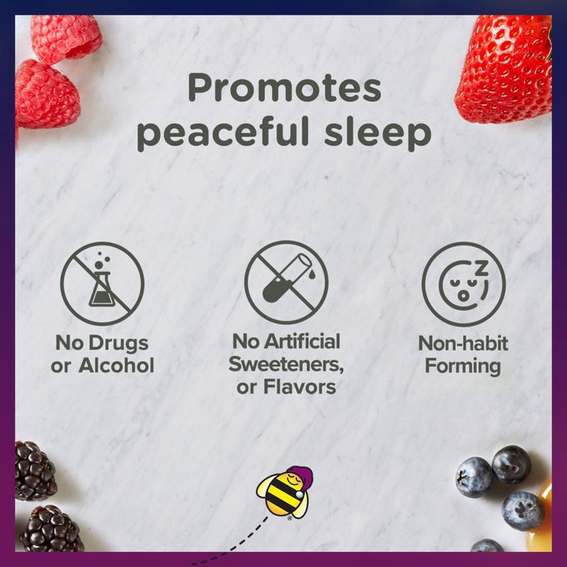 slide 4 of 8, Zarbee's Kid's Sleep with Melatonin Chewables - Natural Grape - 50ct, 50 ct