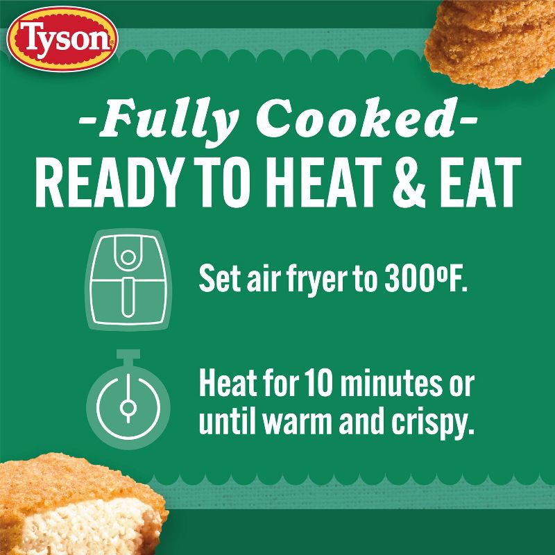 slide 4 of 7, Tyson Baked Chicken Nuggets - Frozen - 25oz, 25 oz