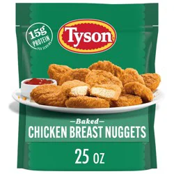Tyson Baked Chicken Nuggets - Frozen - 25oz
