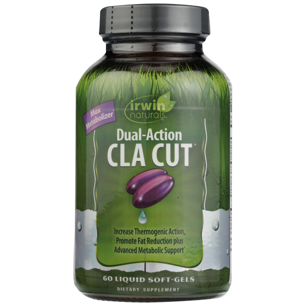 slide 1 of 1, Irwin Naturals Dual-Action Cla Cut, 60 ct