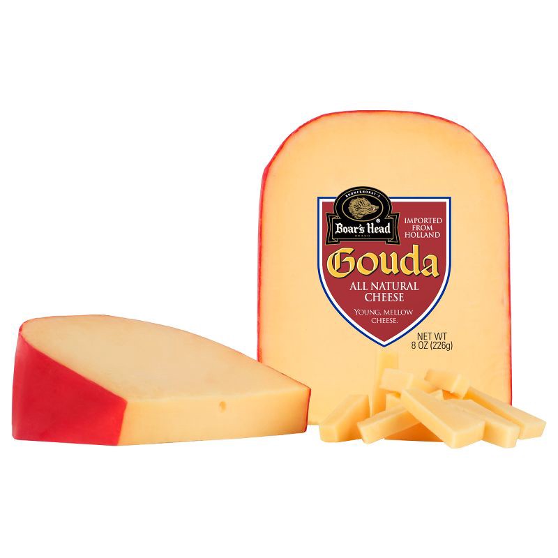 slide 7 of 7, Boar's Head Gouda Cheese - 8oz, 8 oz