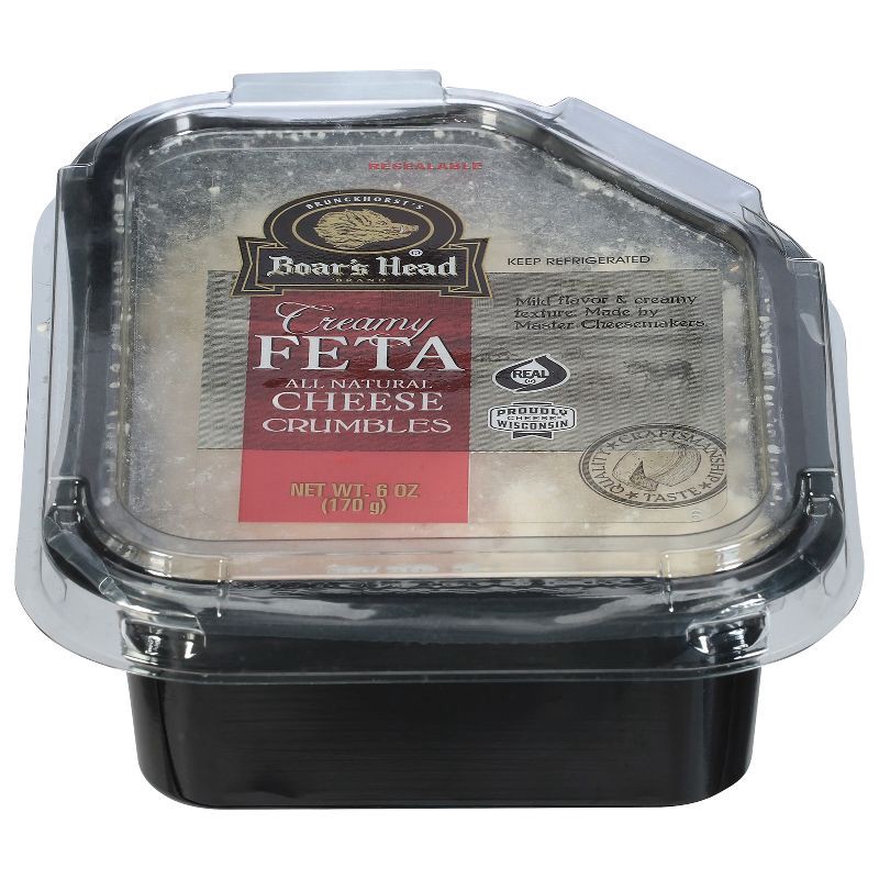 slide 2 of 5, Boar's Head Feta Cheese - 6oz, 6 oz