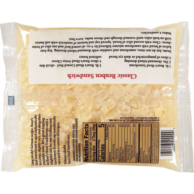 slide 2 of 4, Boar's Head Sauerkraut - 16oz, 16 oz