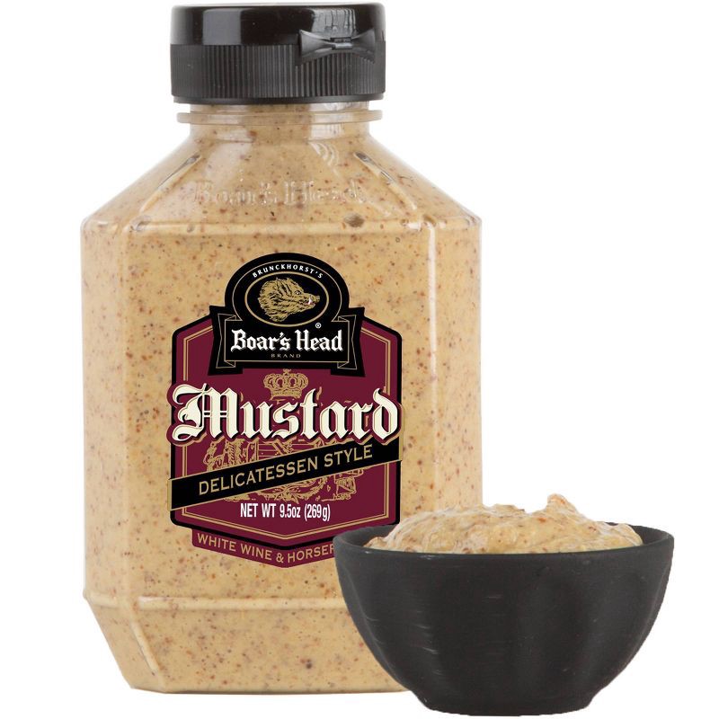 slide 4 of 5, Boar's Head Squeeze Mustard - 9.5oz, 9.5 oz