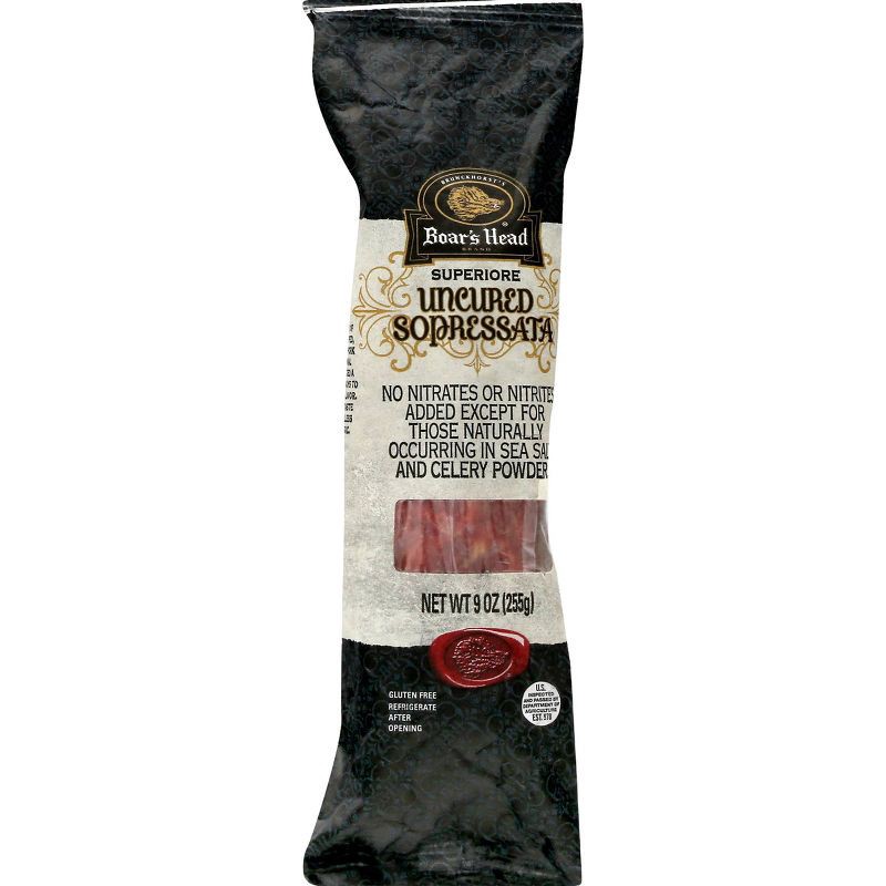 slide 1 of 5, Boar's Head Sweet Sopressata Sausage - 9oz, 9 oz