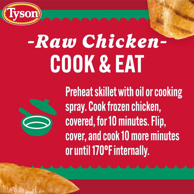 slide 5 of 12, Tyson Boneless & Skinless Chicken Breasts - Frozen - 40oz, 40 oz