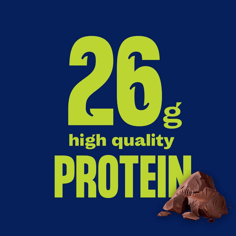 slide 4 of 7, Core Power Chocolate 26G Protein Shake - 14 fl oz Bottle, 26 gram, 14 fl oz