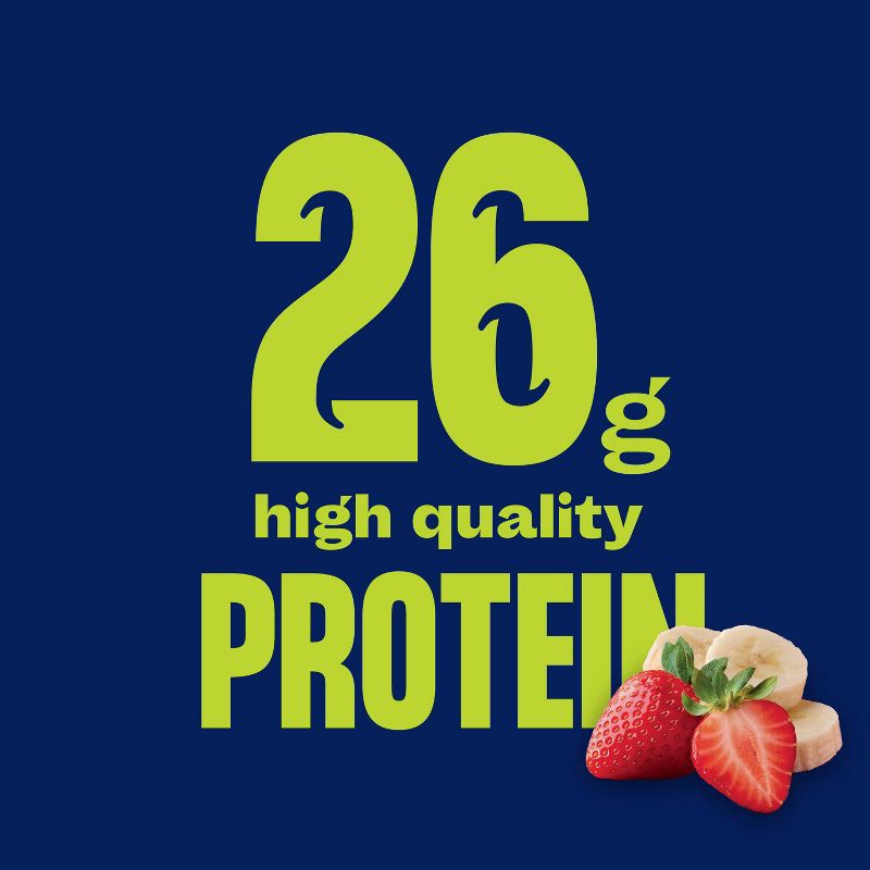 slide 4 of 8, Core Power Strawberry Banana 26G Protein Shake - 14 fl oz Bottle, 26 gram, 14 fl oz