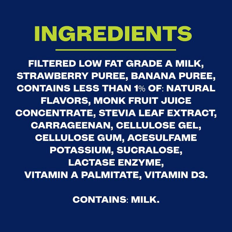 slide 5 of 8, Core Power Strawberry Banana 26G Protein Shake - 14 fl oz Bottle, 26 gram, 14 fl oz