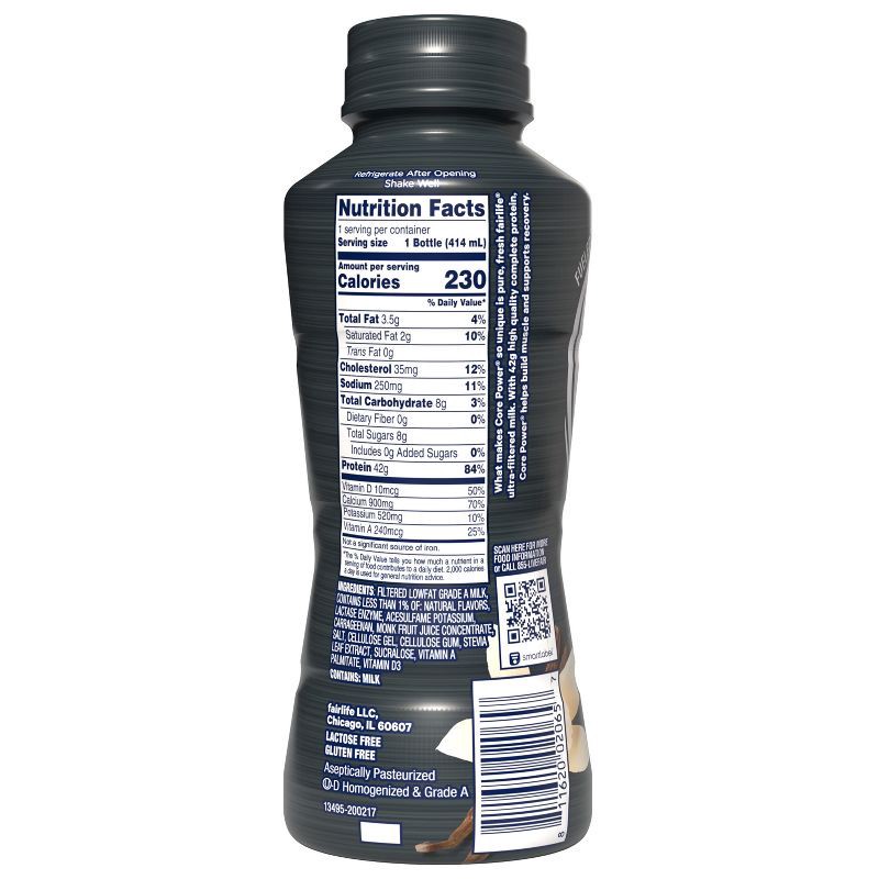 slide 7 of 8, Core Power Elite Vanilla 42G Protein Shake - 14 fl oz Bottle, 42 gram, 14 fl oz