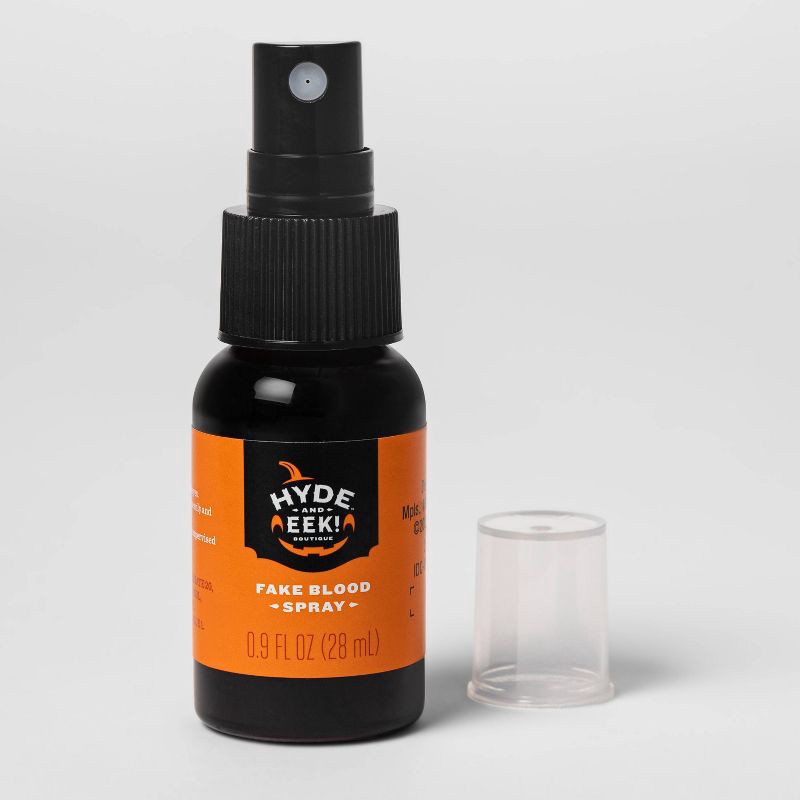slide 2 of 4, Liquid Fake Blood Spray Halloween Costume Makeup - Hyde and EEK! Boutique™: Easy to Apply, Washable, for Costumes, 1 ct