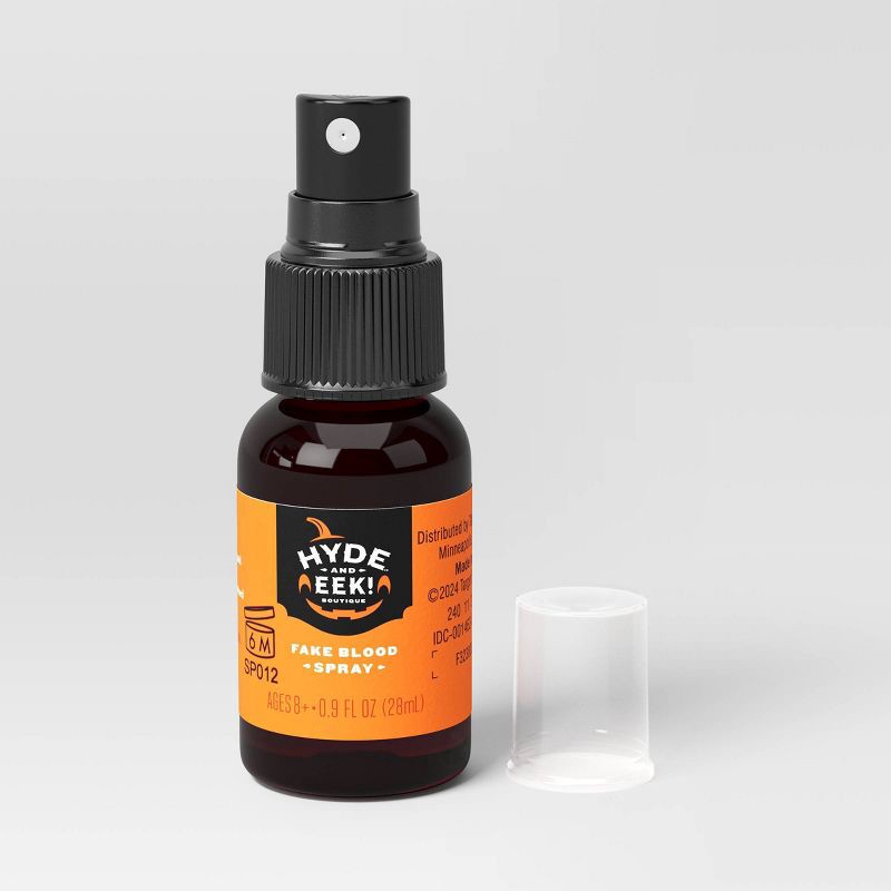 slide 3 of 4, Liquid Fake Blood Spray Halloween Costume Makeup - Hyde and EEK! Boutique™: Easy to Apply, Washable, for Costumes, 1 ct