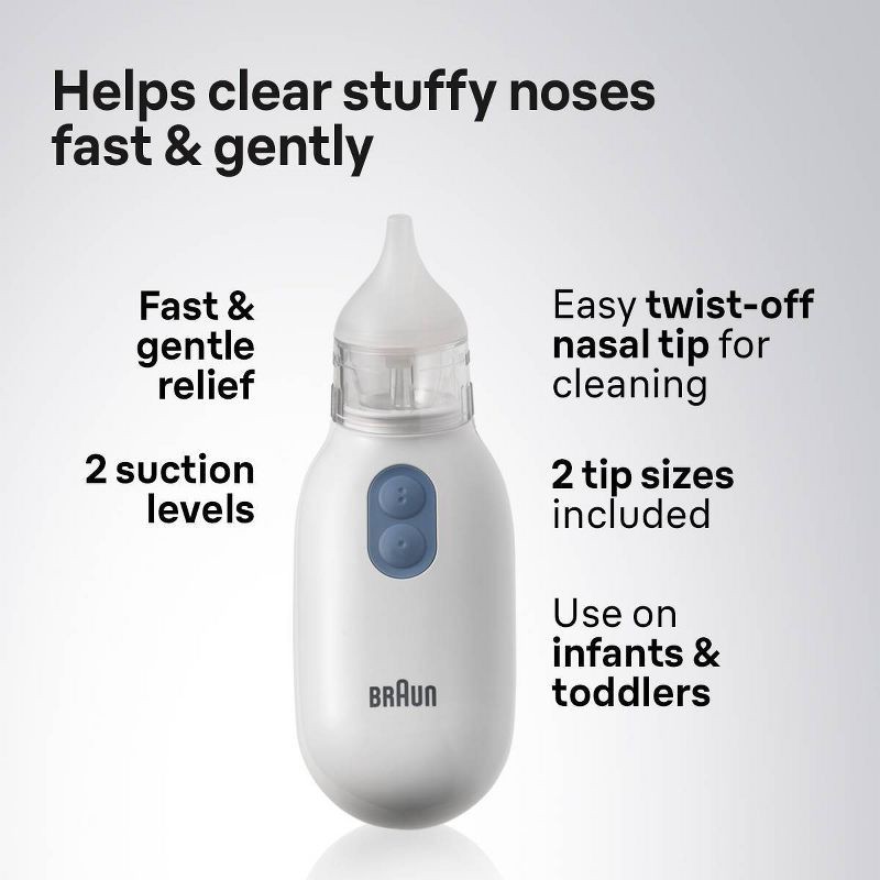 slide 3 of 9, Braun Nasal Aspirator - 1ct, 1 ct