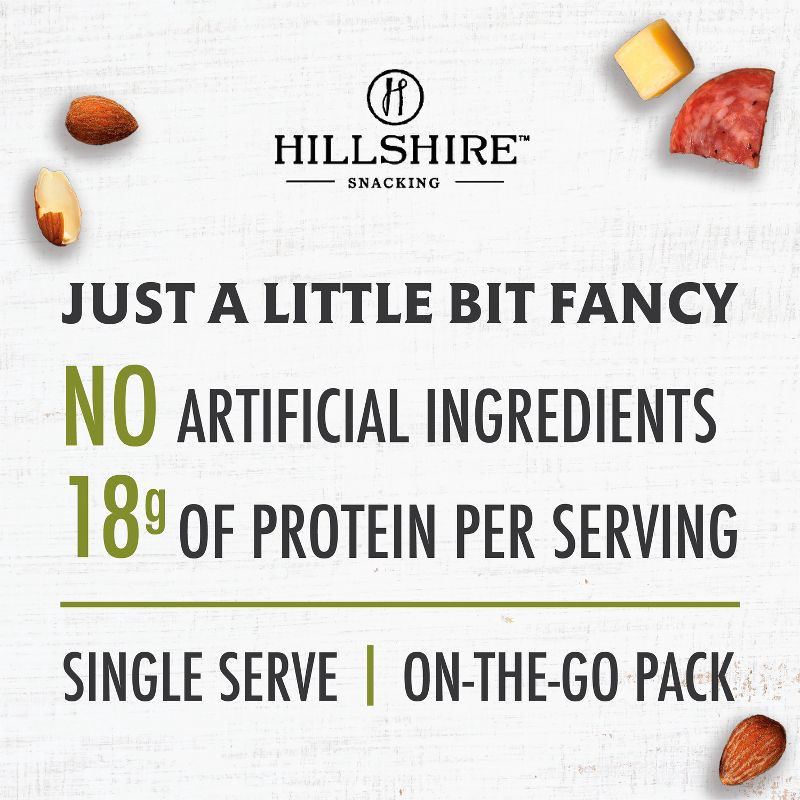 slide 2 of 5, Hillshire Farm Hillshire Snacking Bistro Bites with Genoa Salami, Gouda & Salted Almonds - 2.8oz, 2.8 oz