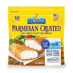 Gorton's Parmesan Crusted Fish Fillets - Frozen - 18.2oz