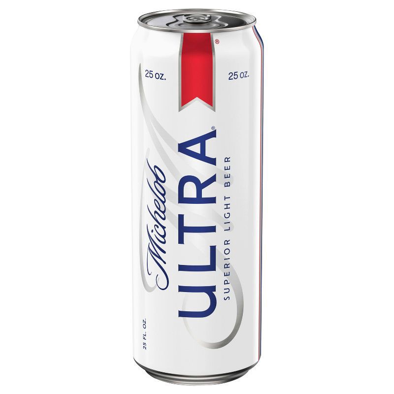 slide 2 of 9, Michelob Ultra Superior Light Light Beer - 25 fl oz Can, 25 fl oz