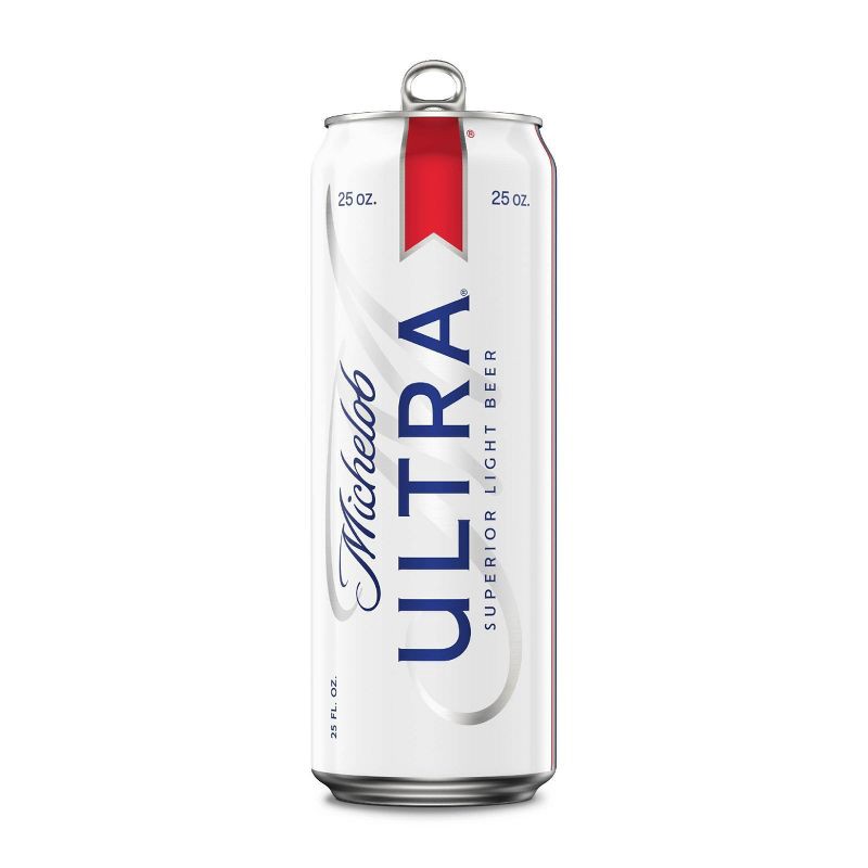 slide 1 of 9, Michelob ULTRA Superior Light American Lager Beer - 25 fl oz Can, 25 fl oz