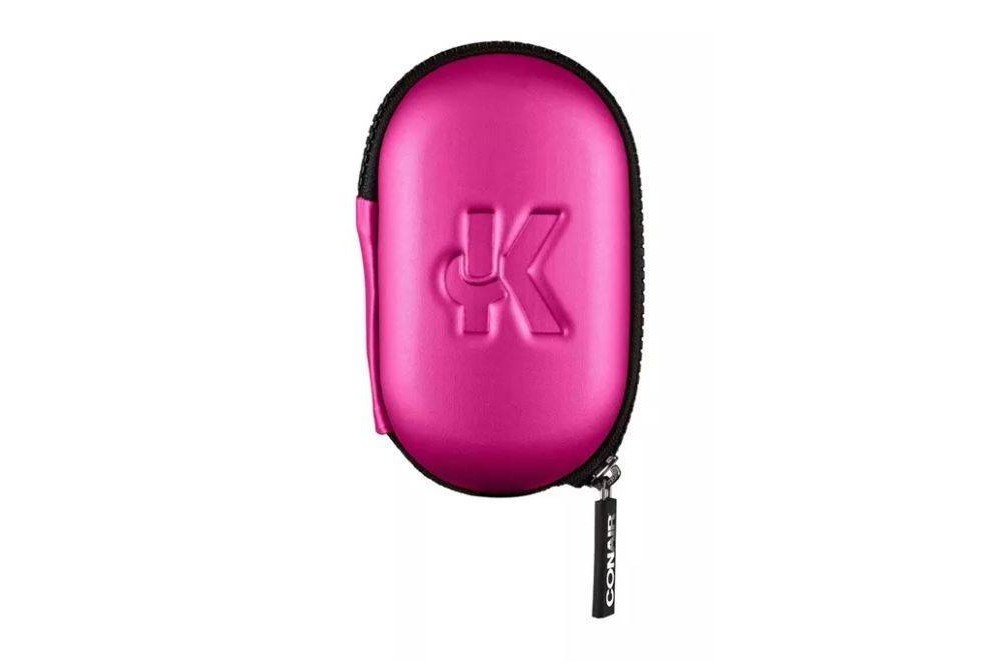 slide 2 of 3, The Knot Dr. for Conair Pro Detangling Hair Brush with Case - Pink, 1 ct