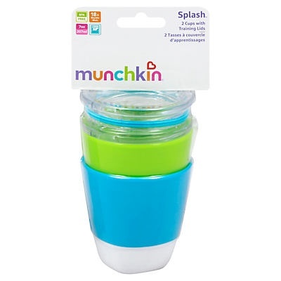 slide 1 of 6, Munchkin Splash Toddler Cups & Lids, 2 ct