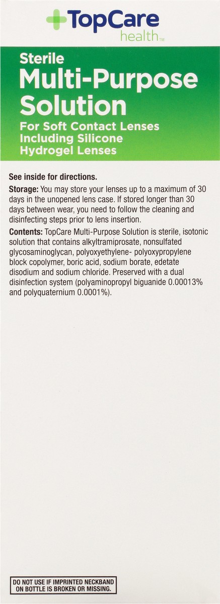 slide 4 of 9, Topcare Eye Solution Moisture, 12 oz
