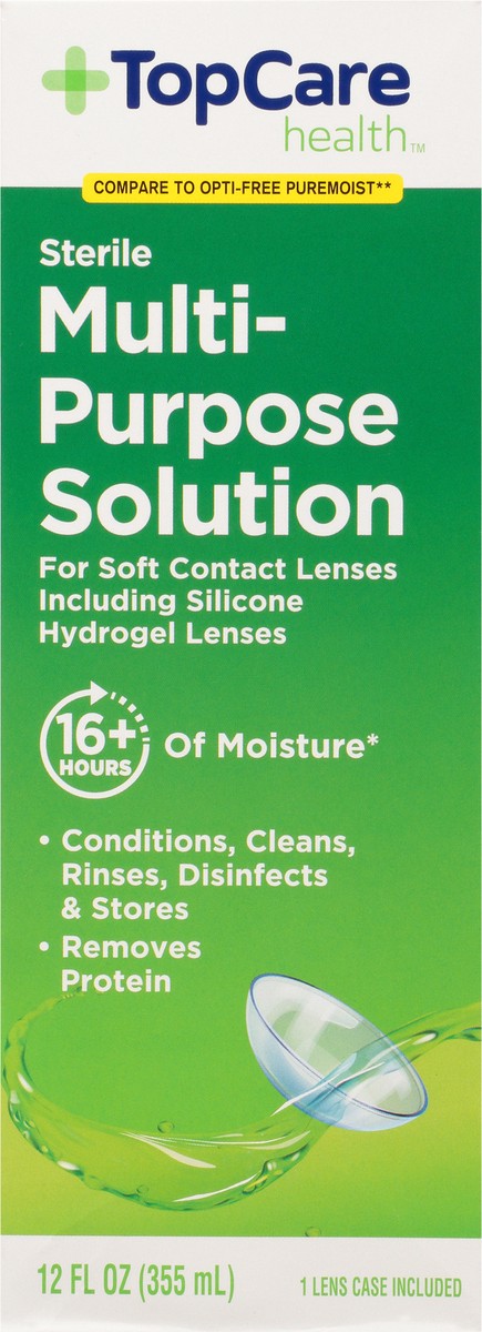 slide 2 of 9, Topcare Eye Solution Moisture, 12 oz