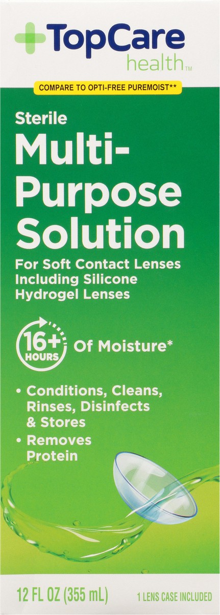 slide 8 of 9, Topcare Eye Solution Moisture, 12 oz