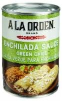 slide 1 of 1, A La Orden Green Enchilada Sauce, 10 oz