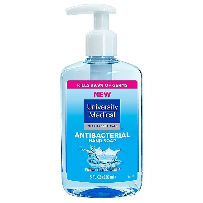 slide 1 of 1, University Medical Antibacterial Hand Soap, 8 oz