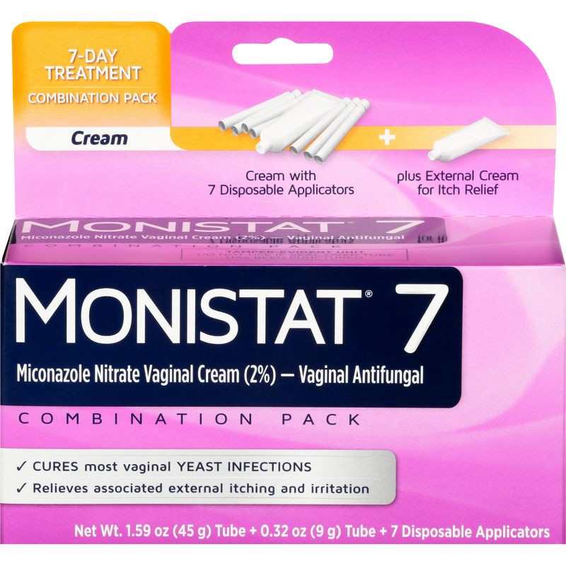slide 7 of 9, Monistat 7-Dose Yeast Infection Treatment Combination Pack - 7ct, 7 ct