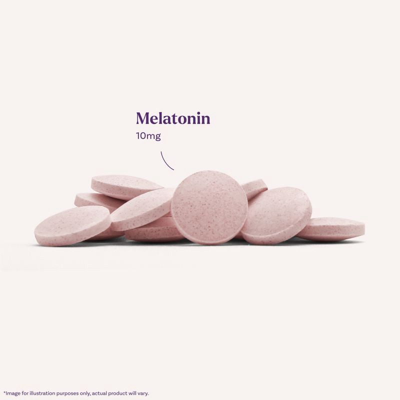 slide 3 of 10, Natrol Melatonin 10mg Sleep Aid Fast Dissolve Tablets - Strawberry - 60ct, 60 ct; 10 mg